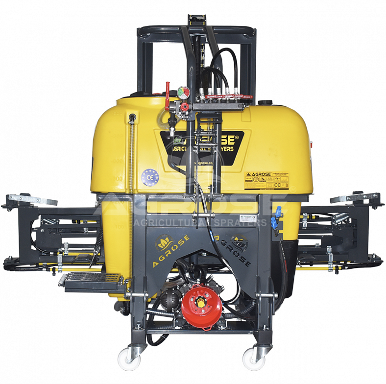 Nesený postřikovač AGROSE ATO - 600l, 12 až 16m, hydraulický zdvih | ATO-603 - foto 